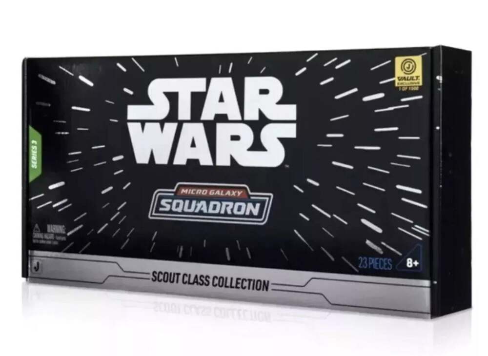 STAR WARS Micro Galaxy Squadron Scout Class Series 3 Set /1500 Jazwares Vault